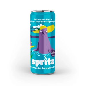 spritz by Spájz cukormentes levendulavirág szénsavas szörpital 0,33l