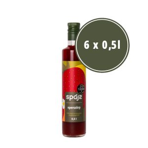 Spájz Eperszörp 6x 0,5 l (díjnyertes)