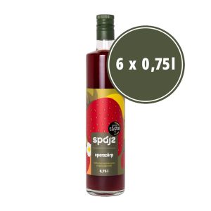 Spájz Eperszörp 6x 0,75 l (díjnyertes)