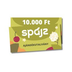   Spájz Ajándékutalvány (10.000 Ft) - ajándék natúr, kraft papír borítékkal