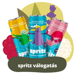 spritz by Spájz szénsavas szörpital válogatás 0,33 l